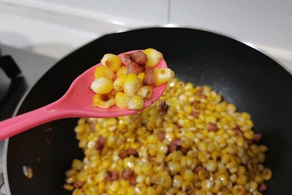 火腿玉米粒的做法图解7
