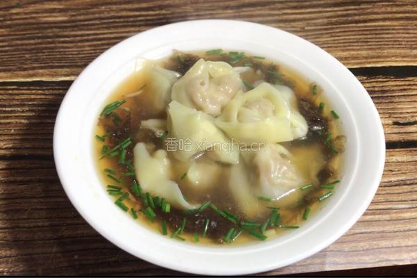 鲜虾猪肉馄饨的做法图解12