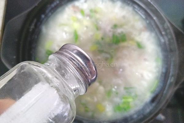 牛肉青菜砂锅粥的做法图解8