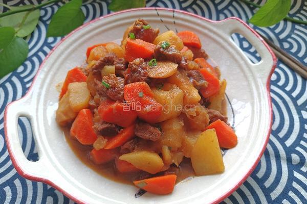 土豆胡萝卜炖牛肉的做法图解15