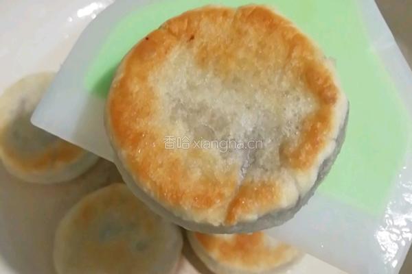 紫薯糯米饼的做法图解7