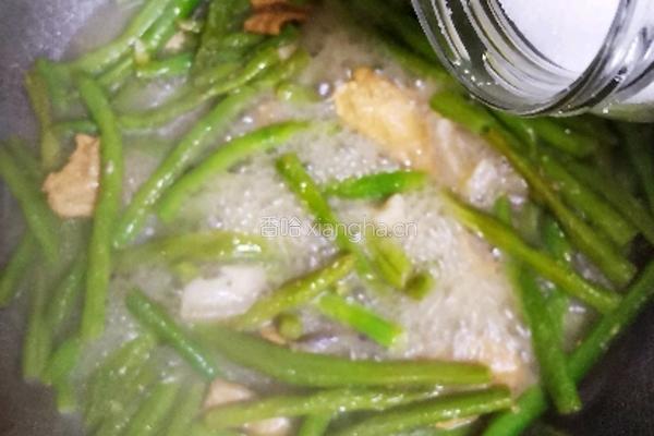 四季豆炒肉的做法图解8