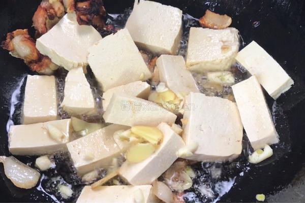 小白菜烧豆腐的做法图解6
