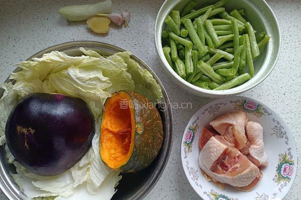 鸡肉烩菜的做法图解2