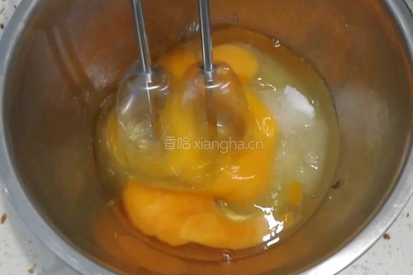 南瓜蛋糕的做法图解4