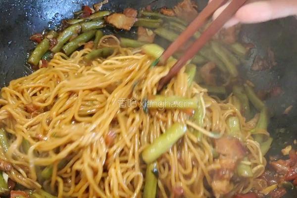 豆角焖面的做法图解11