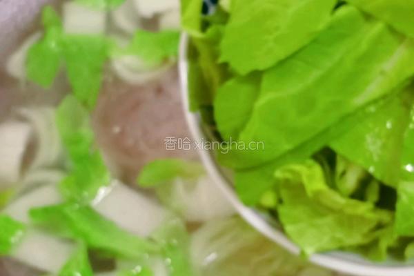 白菜山药粉丝汤的做法图解14