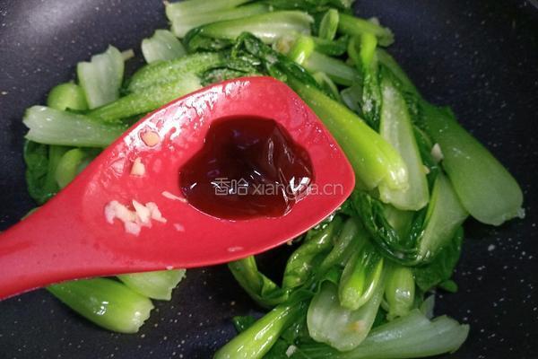 菜心炒鸡蛋的做法图解10