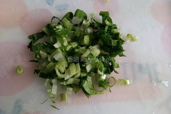 皮蛋青菜粥的做法图解5