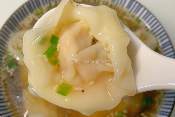 好吃到汤汁都不剩的鲜虾云吞的做法图解5
