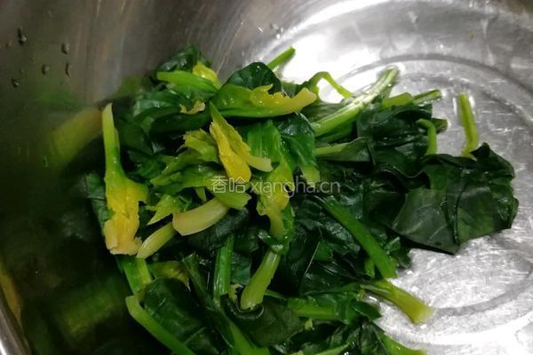 菠菜鸡蛋汤的做法图解3