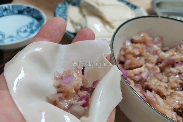 鲜肉云吞的做法图解4