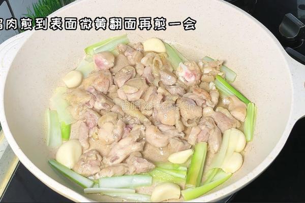 葱蒜煎鸡块的做法图解4