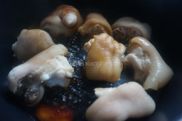 黄豆炖猪蹄的做法图解8