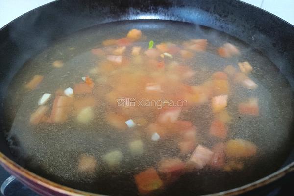 烩麻食的做法图解9
