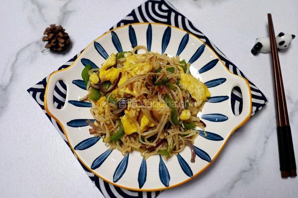 金针菇炒鸡蛋的做法图解15