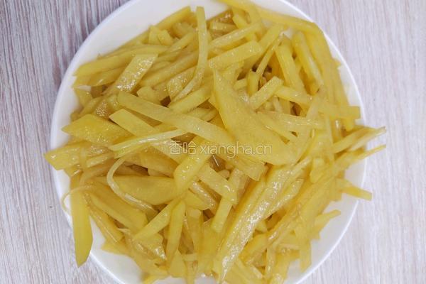清炒土豆丝的做法图解4