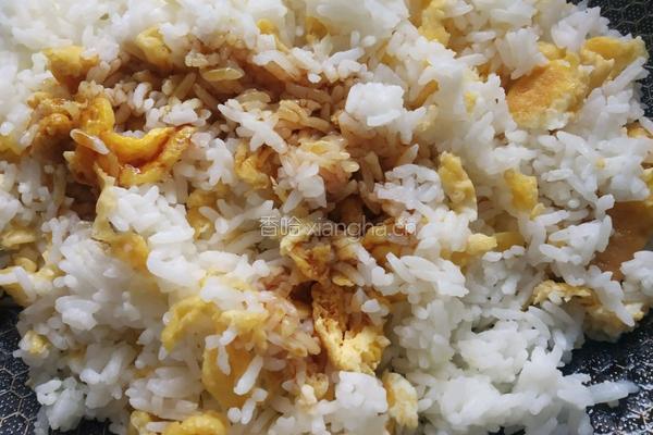 外婆菜蛋炒饭的做法图解7