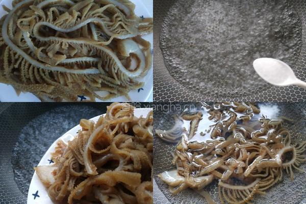 大蒜牛百叶的做法图解2