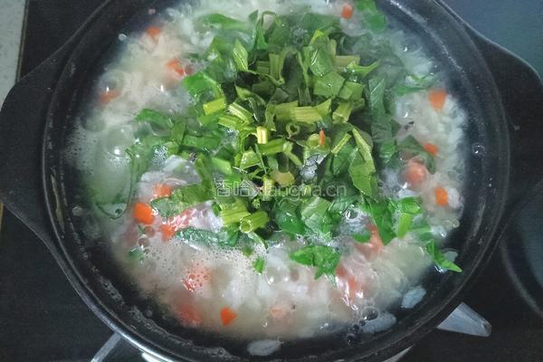 蔬菜砂锅粥的做法图解5
