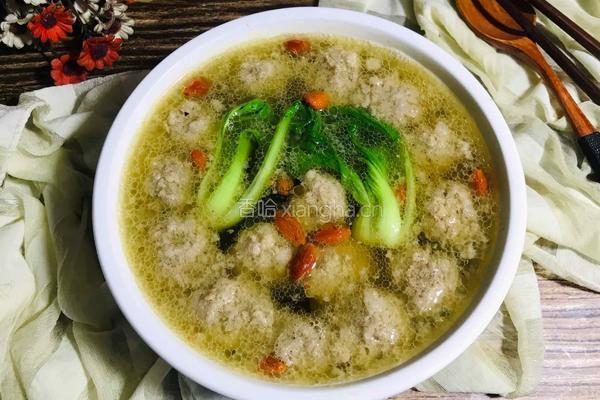 汆烫圆子的做法图解11