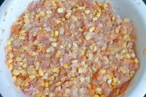 猪肉玉米煎饺的做法图解5
