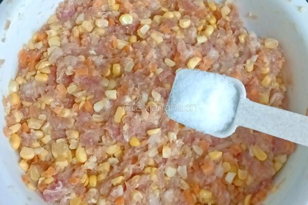 猪肉玉米煎饺的做法图解6