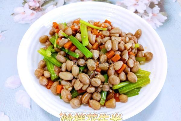 炝拌花生米