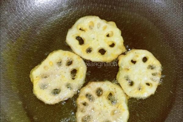 椒盐藕片的做法图解11