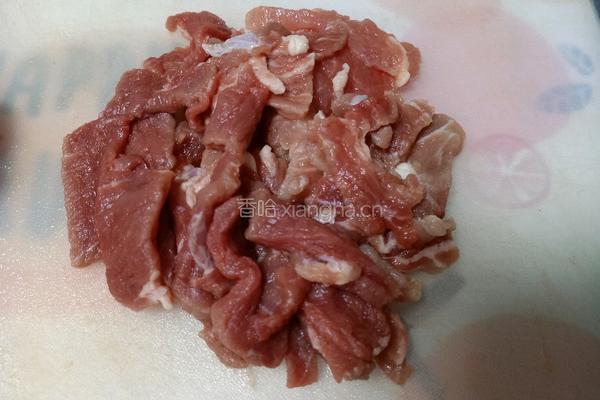 小炒牛肉的做法图解1