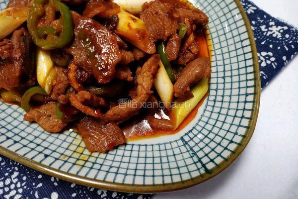 小炒牛肉的做法图解11