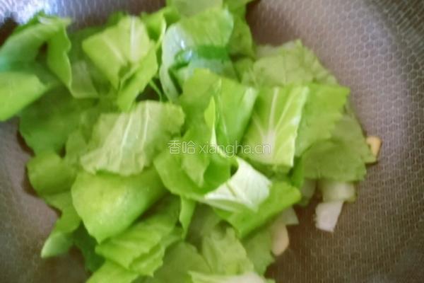海鲜菇炒小白菜的做法图解10