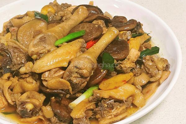 香菇炒鸡的做法图解7