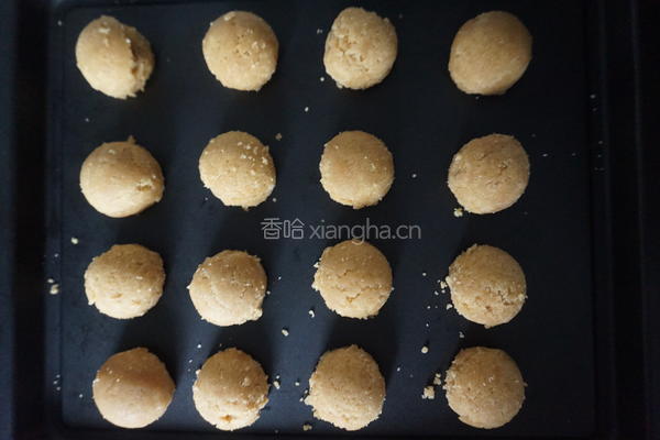 软脆的花生酱全麦消化饼的做法图解8