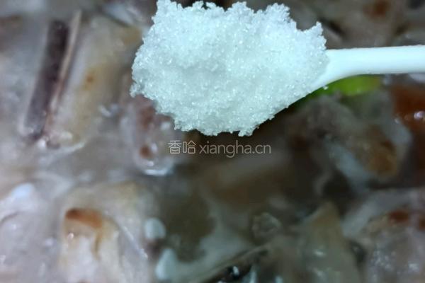 话梅栗子烧小排的做法图解13