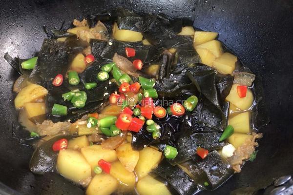 海带烧土豆的做法图解11