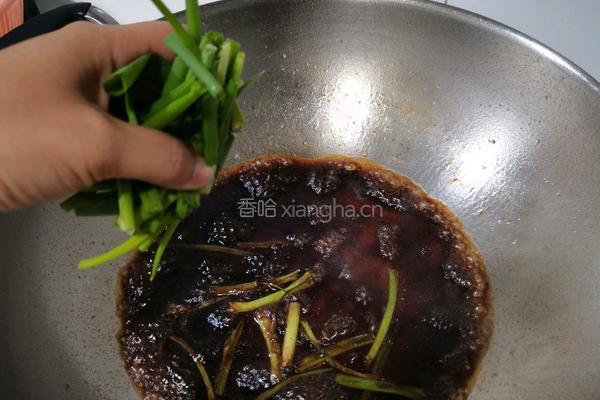 葱烧黑木耳的做法图解7