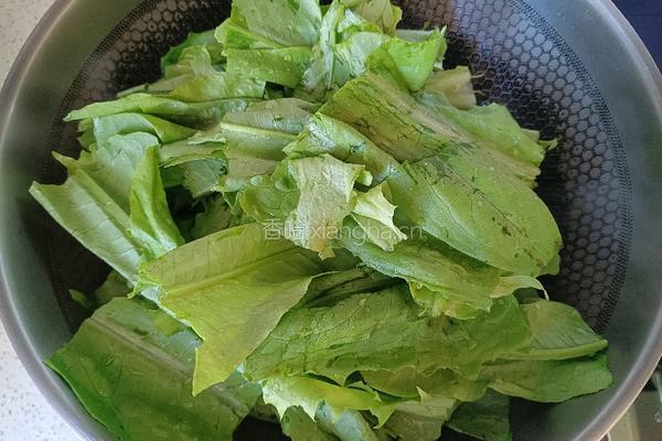 清炒油麦菜的做法图解5