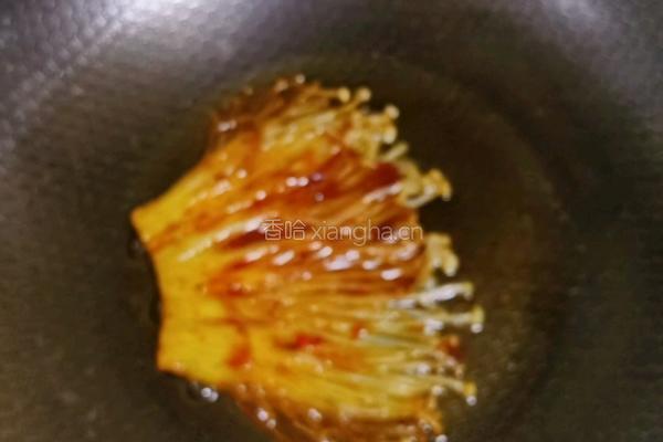 蒜蓉金针菇的做法图解7