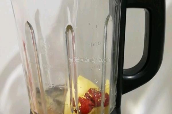 苹果红枣小米糊的做法图解3