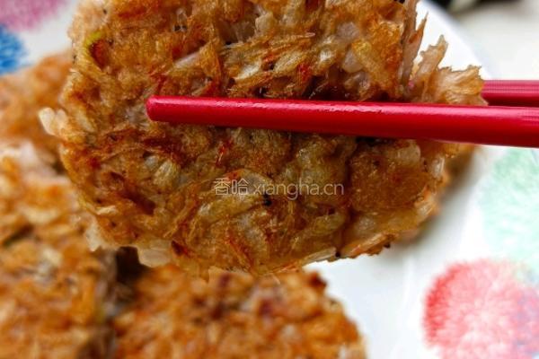 虾饼的做法图解1