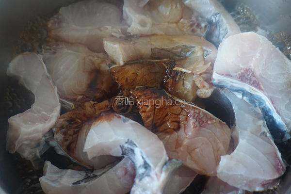 酒酿烧青鱼的做法图解4