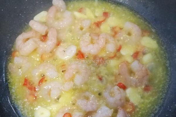 四季豆炒虾仁的做法图解4