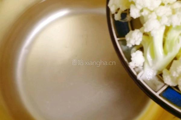 蒜蓉菜花的做法图解5