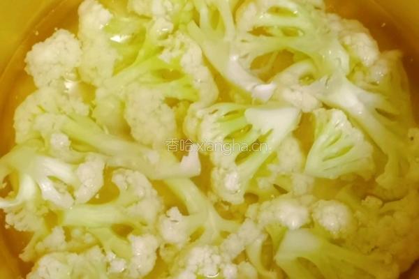 蒜蓉菜花的做法图解6