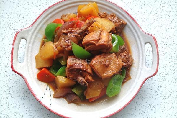 家常炖鸡腿的做法图解14