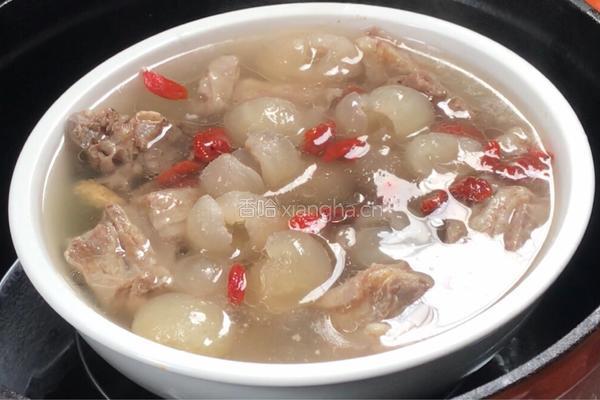 鲜桂圆炖羊排的做法图解8