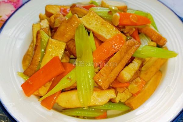 芹菜炒香干的做法图解9