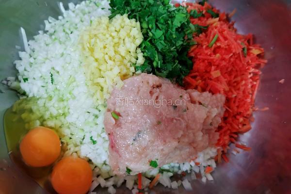 鸡肉萝卜丸子（不焯水）的做法图解3