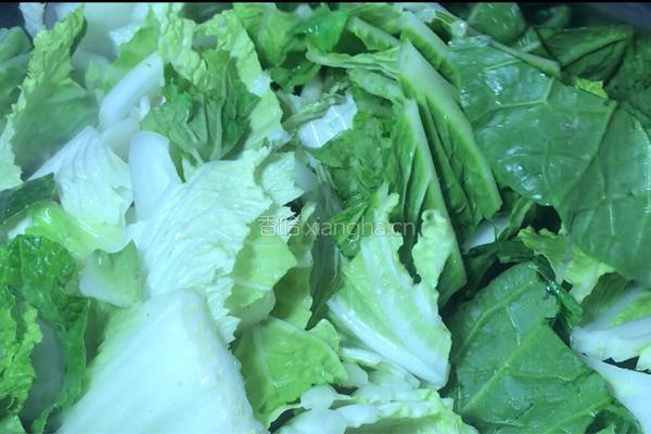 腊肠炒大白菜的做法图解6